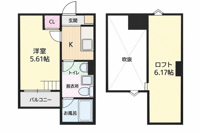 【間取り】 | ASSO 二条通