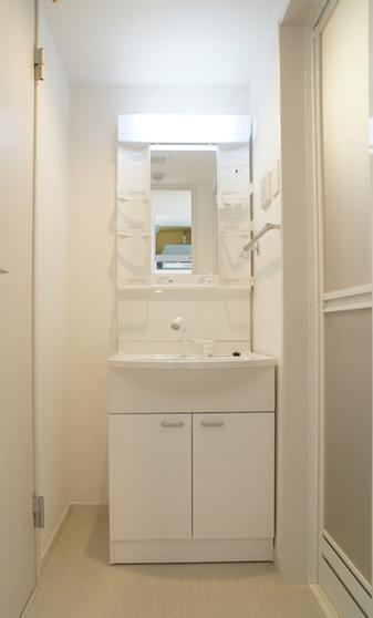 戸田市上戸田２丁目の賃貸マンションの独立洗面台