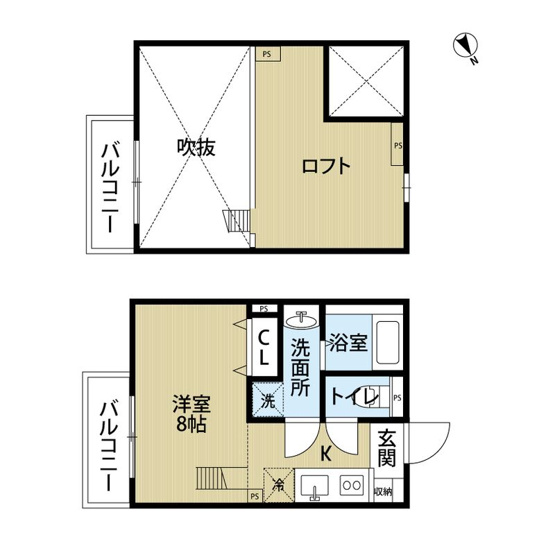 【間取り】 | セジュール楠(セジュールクスノキ)