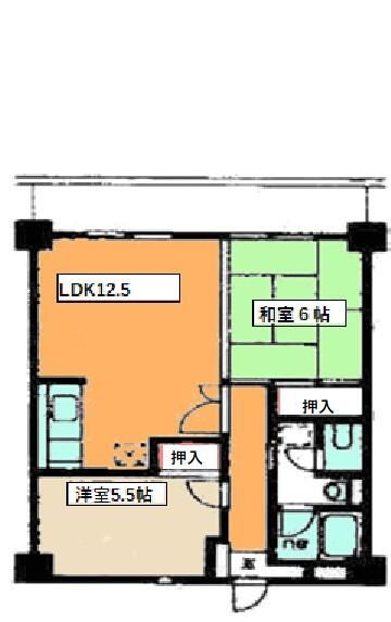 グランデュール峯崎の間取り
