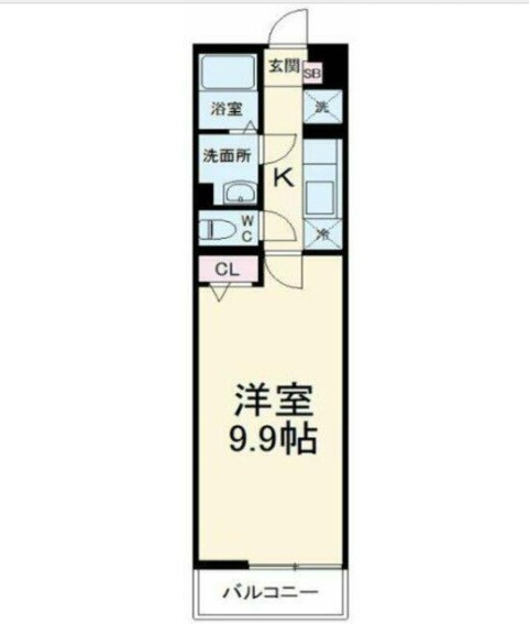 プレジールＳＯＲＡの間取り