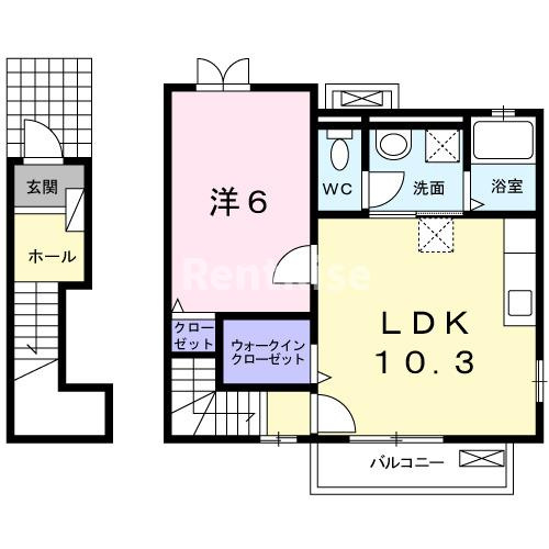 サンリット本郷Ⅱの間取り|間取図