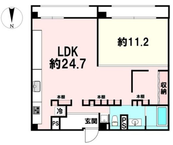 【間取り】 | S50894ｺｰﾌﾟ鴨川B棟