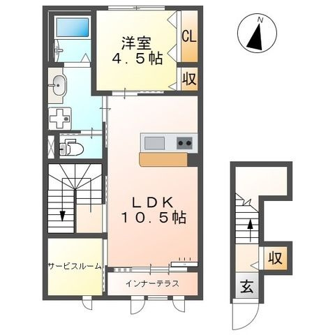 エクセル　ラポートの間取り