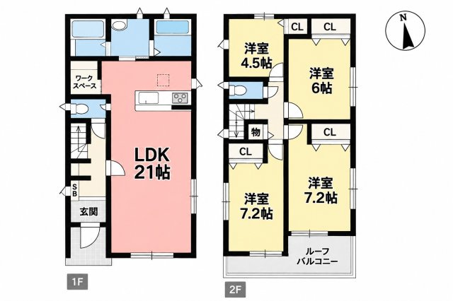 豊川市豊が丘町23－3の間取り|詳細はお気軽にお問合せください！
レスト不動産　TEL0532‐55‐1555