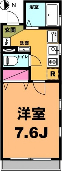 【間取り】 | 月村マンションＮｏ．２２