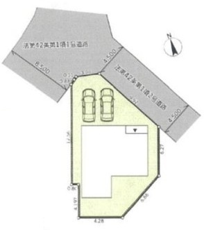 【区画図】 | 藤沢市西俣野 新築戸建 全1棟