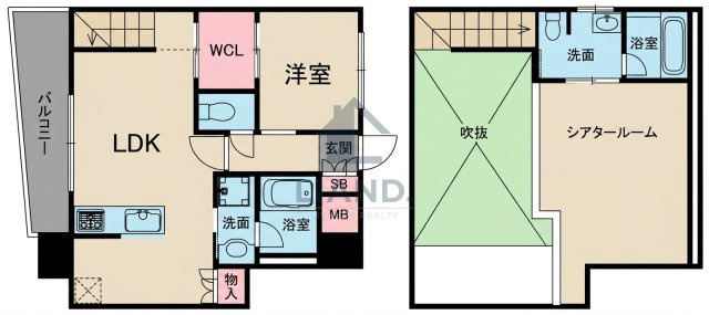 プライムアーバン博多東　東吉塚小学校区の間取り|プライムアーバン博多東