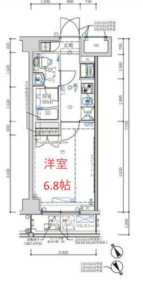 【間取り】 | オーキッドレジデンス鶴見