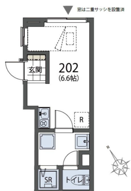 SiestaVilla  東府中 Gresiareの間取り