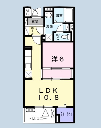 フォレストガーデン小門町の間取り