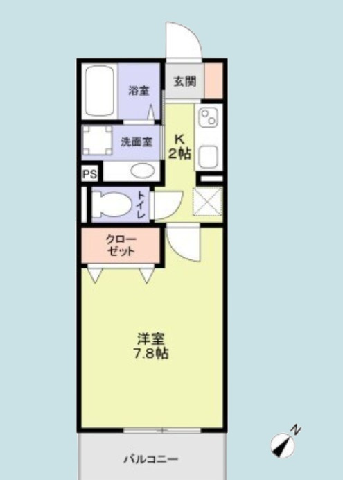 アイルグリーンの間取り