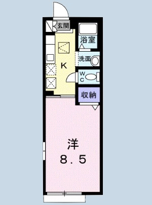 メルベーユCの間取り
