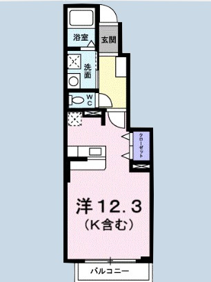 マーメイドハウスの間取り