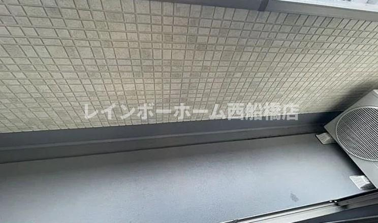 ミリア北習志野のバルコニー
