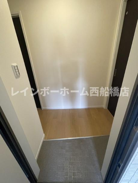 ミリア北習志野の玄関