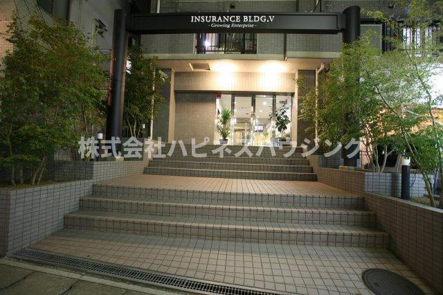  INSURANCE(インシュランス)BLDG.(ビルディング)Ⅴ(ファイブ)八柱のエントランス