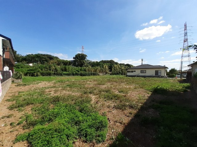 宇土市松山町の売地の外観
