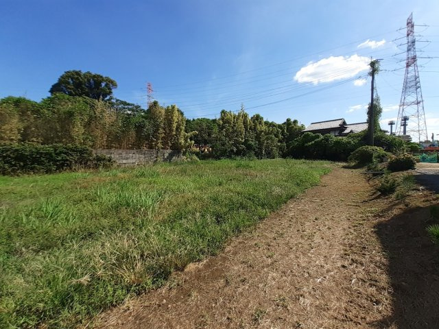宇土市松山町の売地の外観