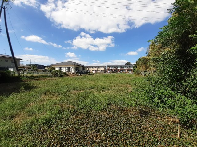 宇土市松山町の売地の外観