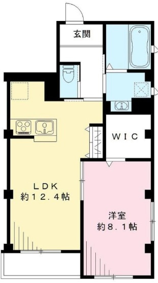 セント・モリスの間取り|間取りです。