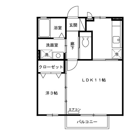 SOHO'S HIRAEの間取り