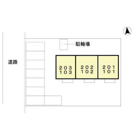 SOHO'S HIRAEの区画図