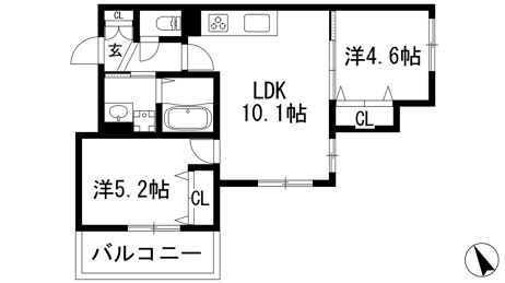 【間取り】