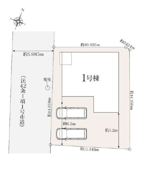【区画図】 | 知多市日長台01期【仲介手数料0円】