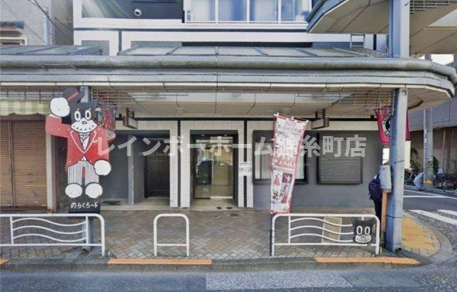 江東区高橋の賃貸マンションのエントランス