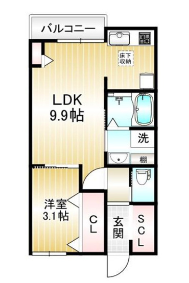 【間取り】 | ルピナス深井東町