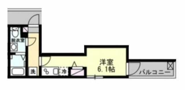 ベイルーム西横濱Ⅰの間取り
