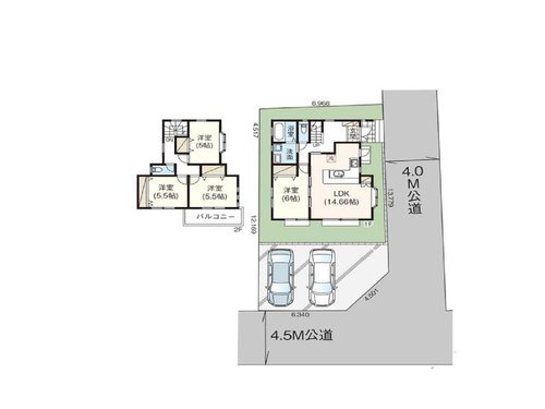 【間取り】 | 藤沢市宮原　中古戸建