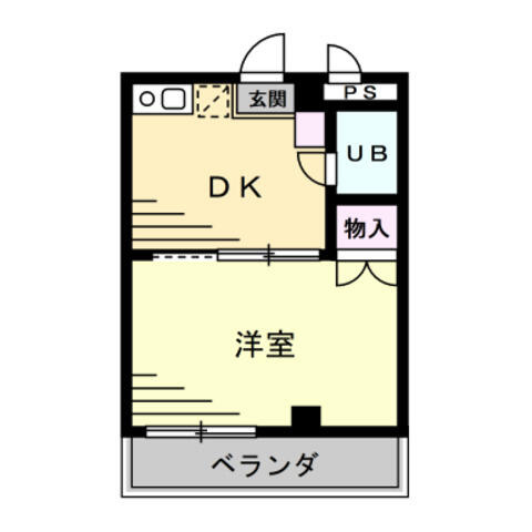 【間取り】 | リエス池上ノーブル