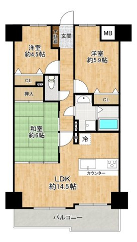 【間取り】