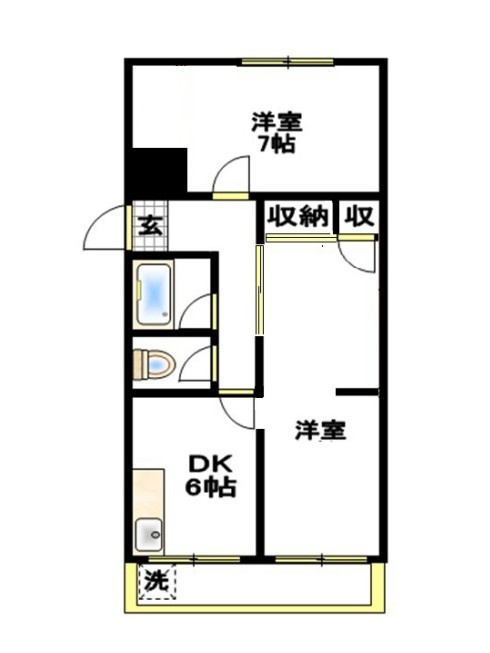 コーポ徳延1号棟