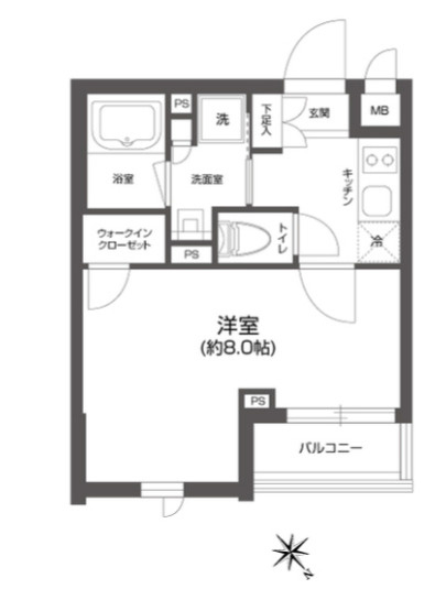 GRAN PASEO四谷若葉の間取り|グランパセオ四谷若葉
