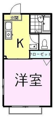 ヴィラ大洲の間取り