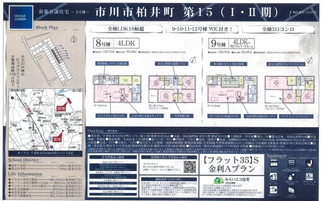 【地図】 | 【仲介手数料無料】市川市柏井町　新築戸建て | 仲介O円団では掲載物件以外も仲介手数料無料にてご購入いただけます！