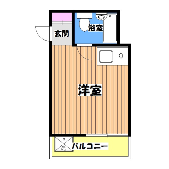 【間取り】 | ヒューチャーハイム昭島