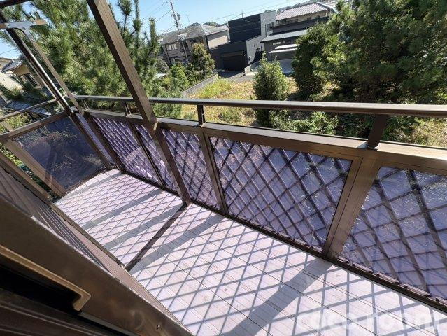 ロックヒルハイツのバルコニー