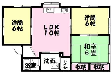 ロックヒルハイツの間取り