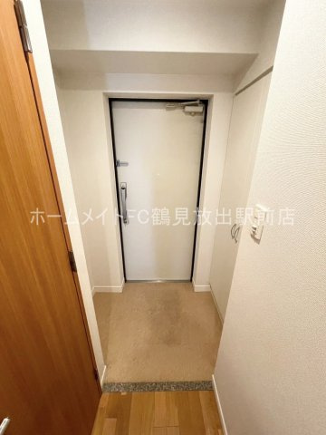 大阪市鶴見区鶴見４丁目の賃貸マンションの玄関