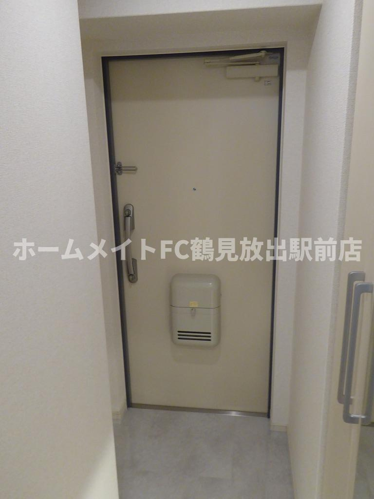 大阪市城東区放出西２丁目の賃貸マンションの玄関