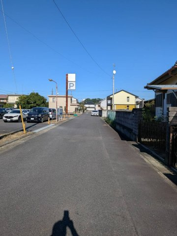 笹野町の前面道路含む現地写真
