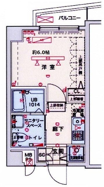 ブライズ大森東の間取り|間取りです。