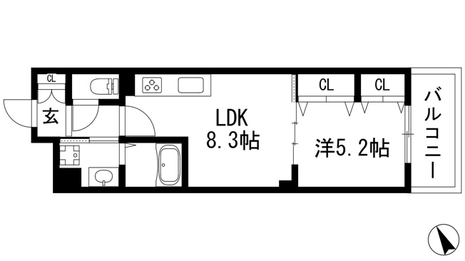 【間取り】 | クリエオーレ住吉