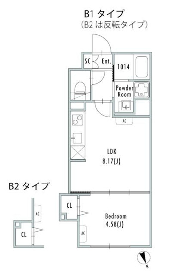 【間取り】 | ＧＲＡＮ　ＰＡＳＥＯ中野新井薬師前