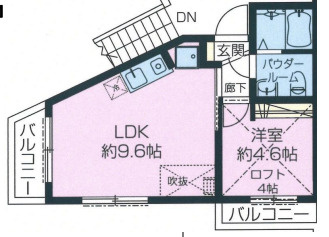 エストレジデンスひばりが丘の間取り