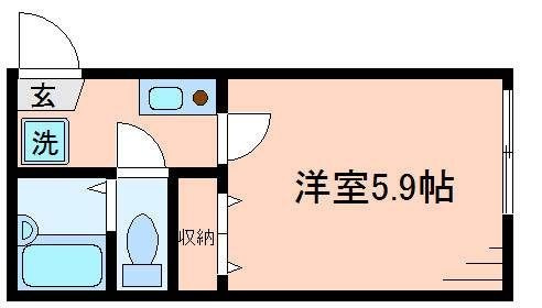 クレール小竹向原の間取り|間取りです。